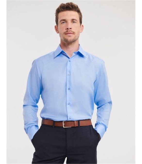 Russell Collection Men LS Tailor NonIron